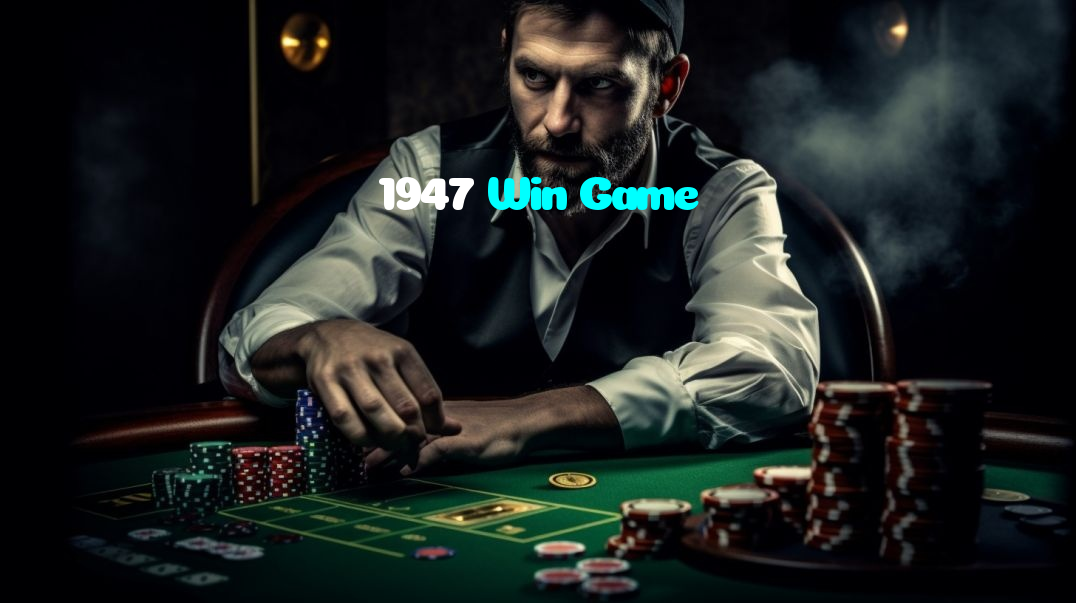 1947 Win Game casino presented on mobile device in Pakistan with slots and live games